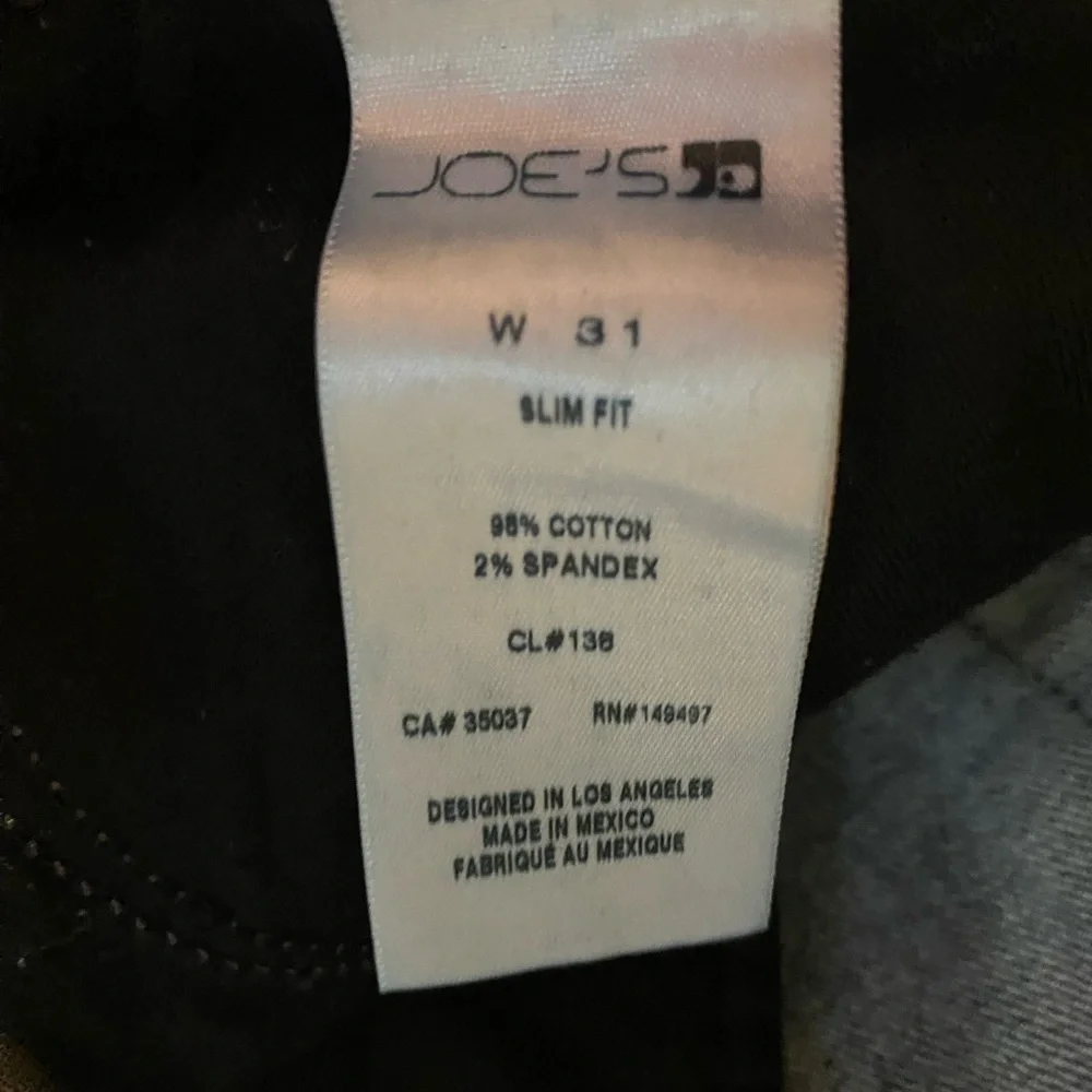 Joe's Jeans Men's Deep Indigo Slim Fit Jeans Size 31